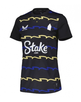 Everton Maglia Gara Terza Repliche 2025-26 Donna Maniche Corte